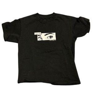 "I'll Meet You in New York" cropped graphic tee